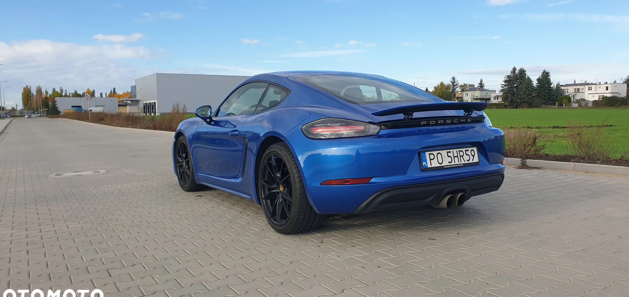 Porsche 718 Cayman cena 233718 przebieg: 159000, rok produkcji 2018 z Poznań małe 191